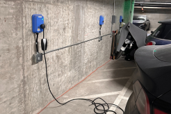 EV charger installation by Mutual Electric
